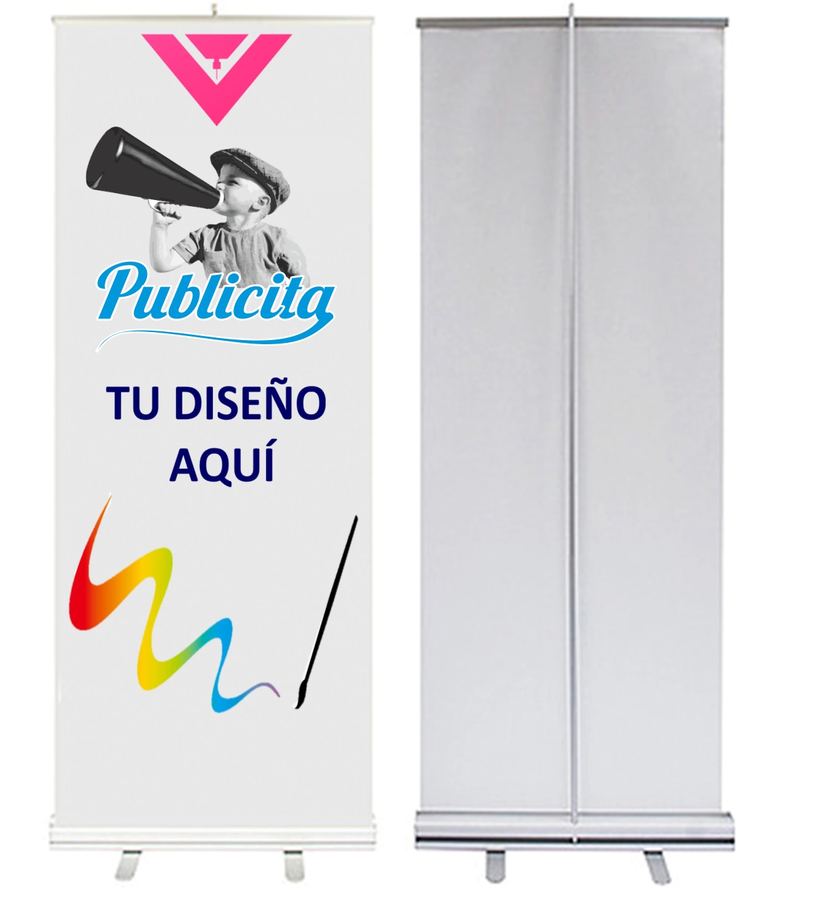 Pendón Roller 80 x 180 cm en Publicita